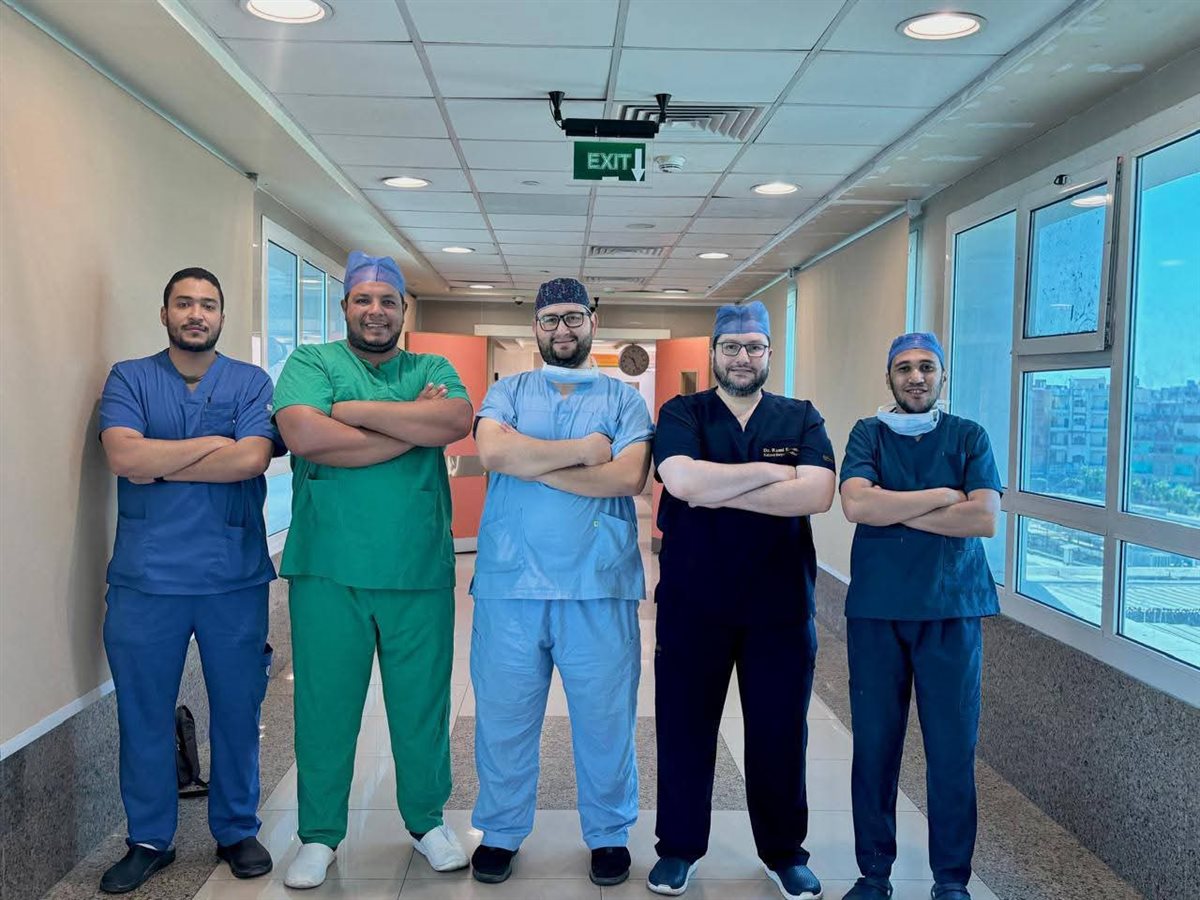 الفريق الذى أجرى الجراحة، فيتو