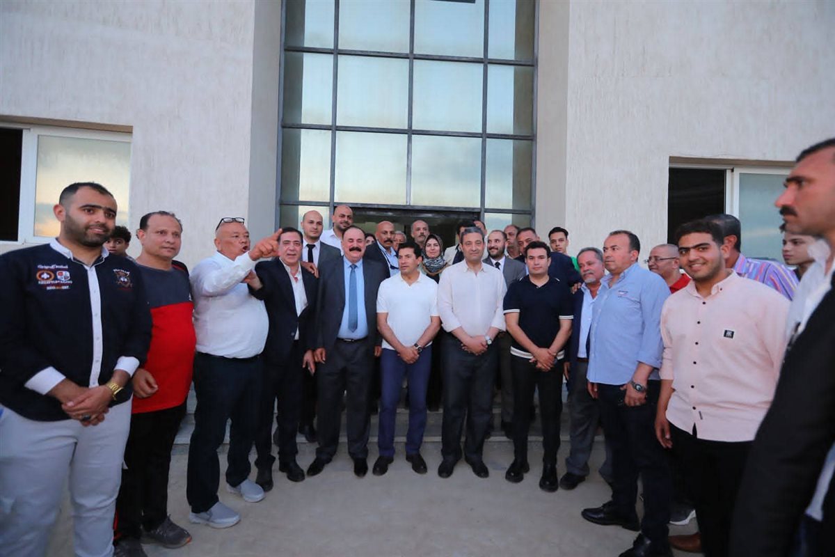 وزير الشباب والرياضة في جولة موسعة بمحافظة دمياط