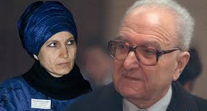 روجيه جارودى وزوجته سلمى 