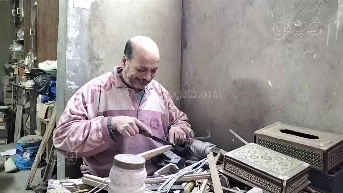 صناعة الصدف في الدرب الاحمر 