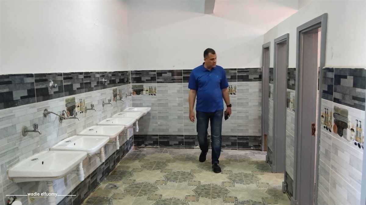 وكيل الوزارة يتابع تجهيز اللجان الامتحانية