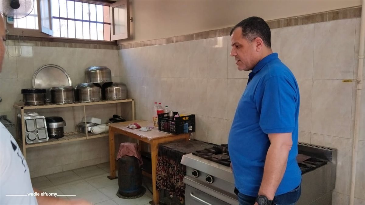 وكيل الوزارة يتابع تجهيز اللجان الامتحانية