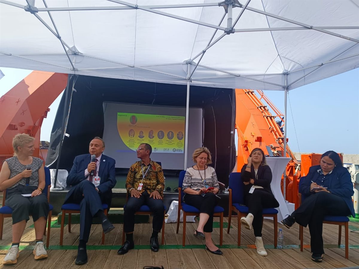 مشاركة معهد علوم البحار في مؤتمر المحيط بالأمم المتحدة