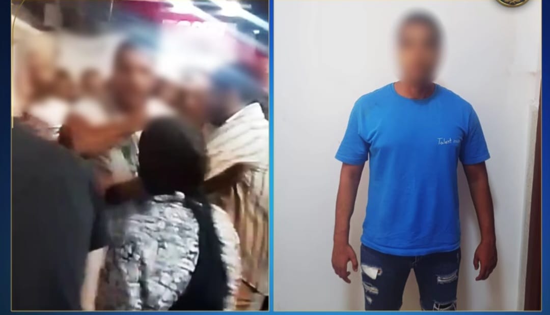 القبض على شاب اعتدى على فتاة بالضرب أمام مسجد في دمياط