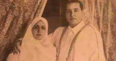 حسين صدقى وزوجته