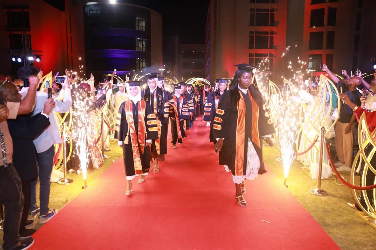 حفل تخرج طبيبات الاحفاد