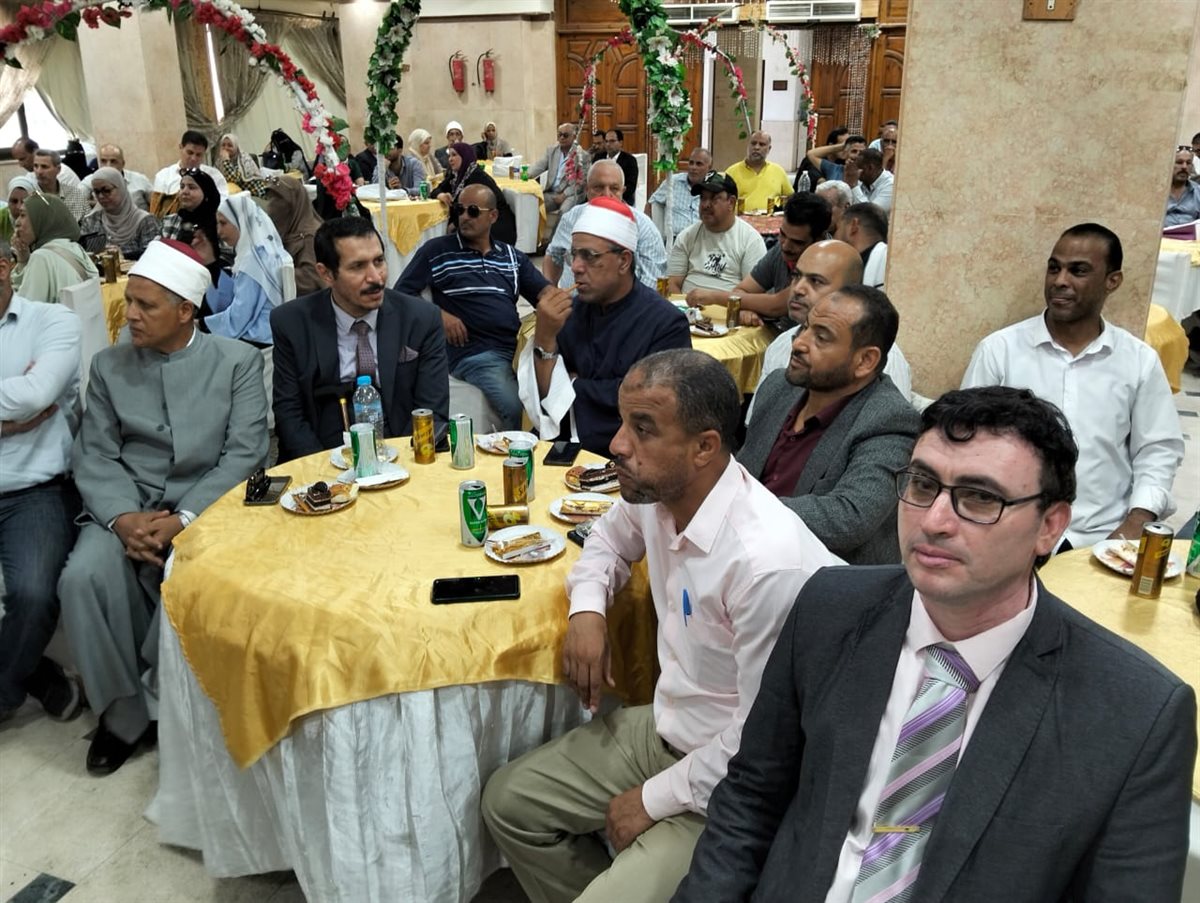 جانب من حفل التكريم، فيتو