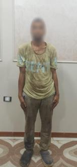 ضبط شخص استلقى على قضبان السكة الحديد بالشرقية