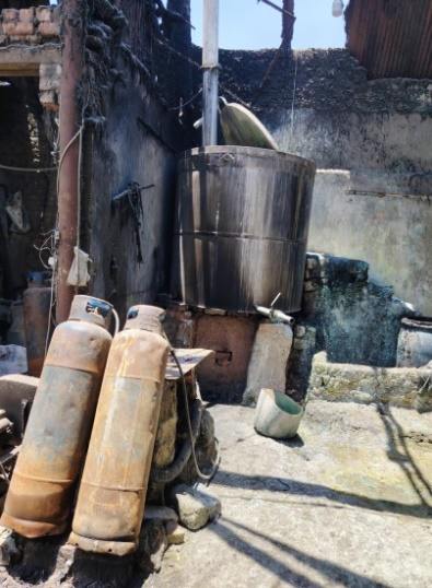 ضبط مصنع غير مرخص لإنتاج الأسمدة والمخصبات الزراعية بالقليوبية