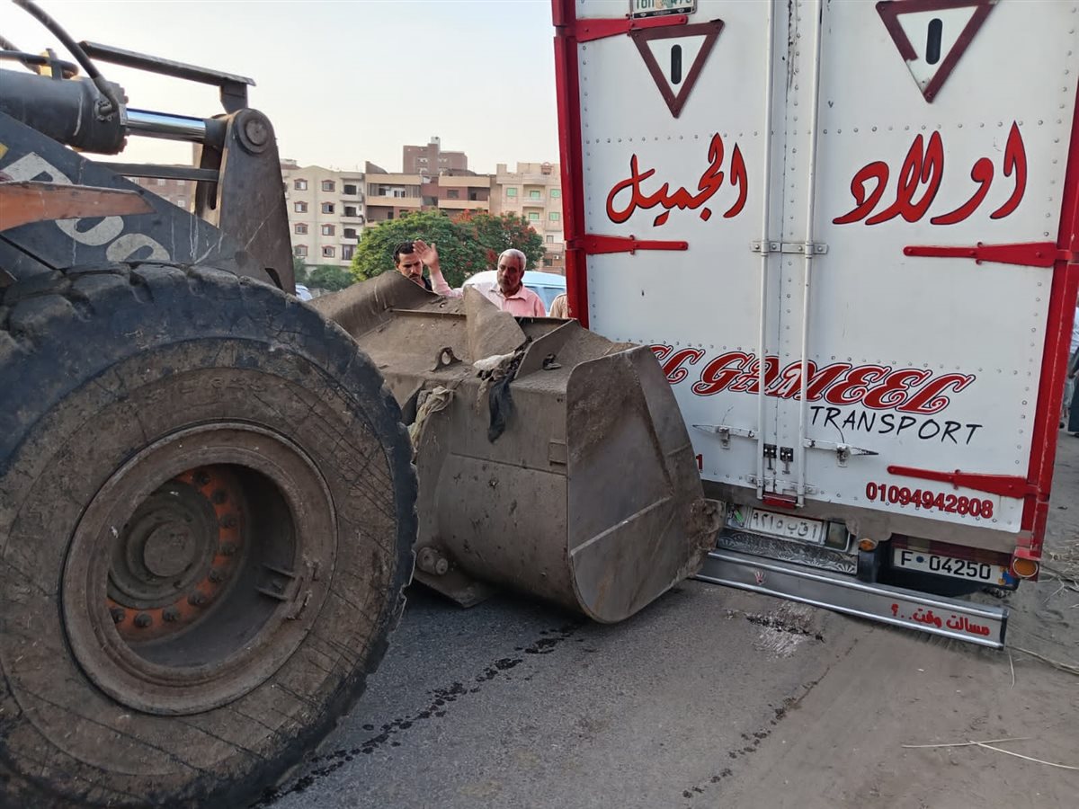 حادث تصادم بالطريق الزراعي،فيتو