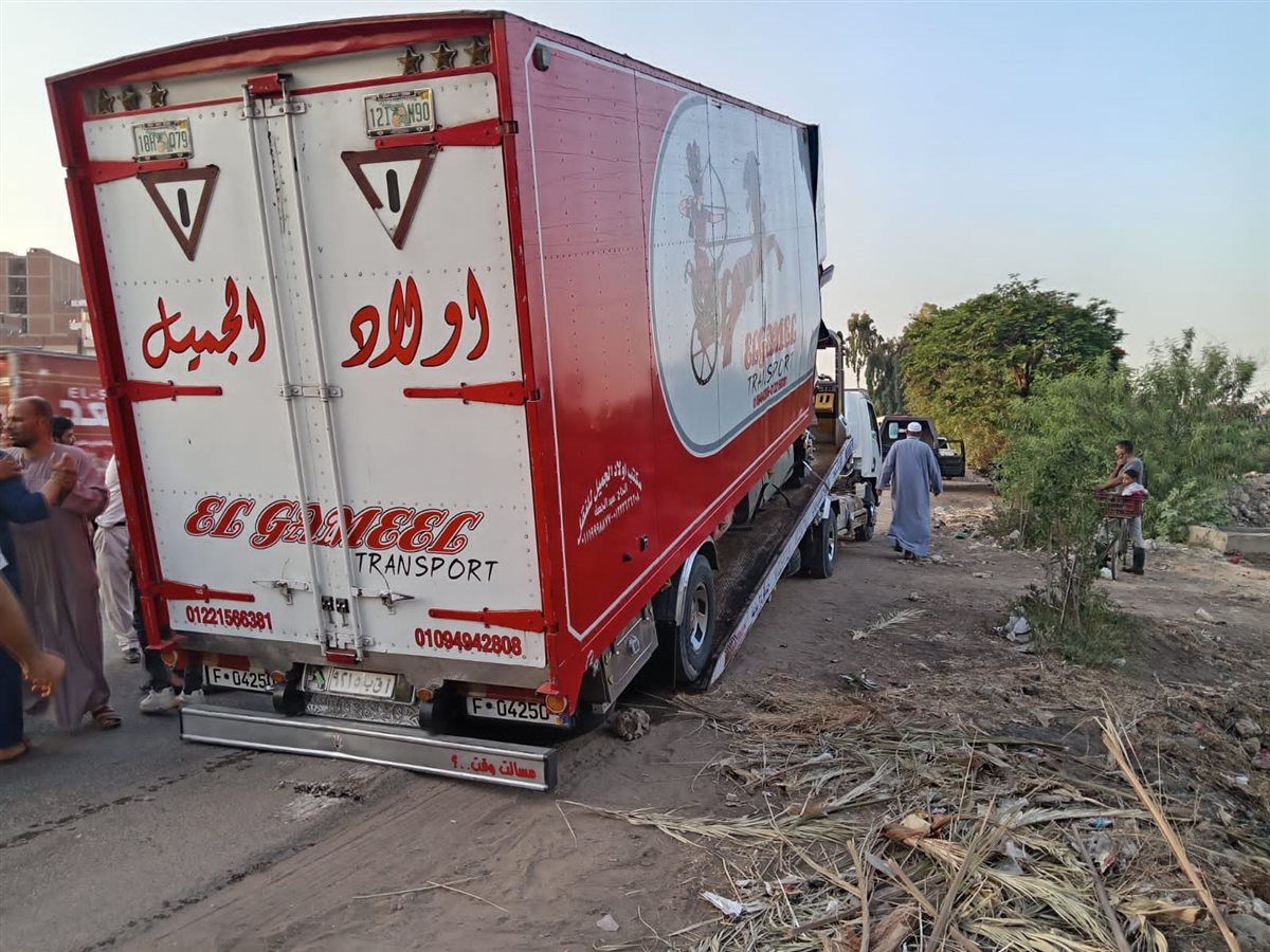 حادث تصادم بالطريق الزراعي،فيتو