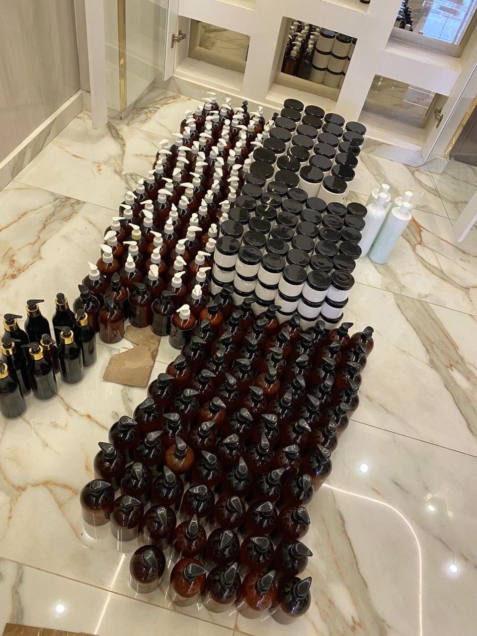 جانب من المضبوطات بالمركز، فيتو