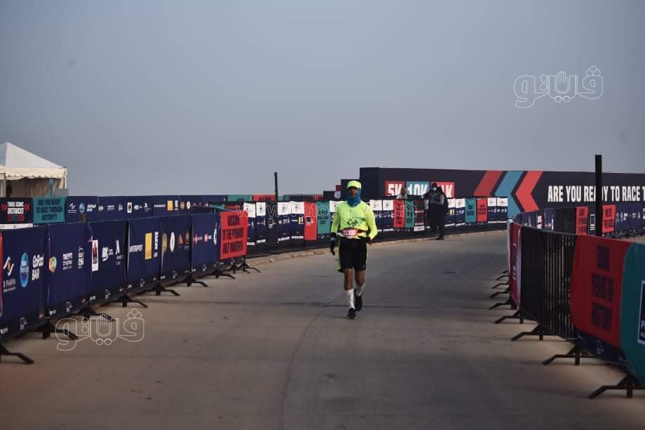 استعدادات لانطلاق ماراثون الأهرامات ب ٤ آلاف مشارك (1)