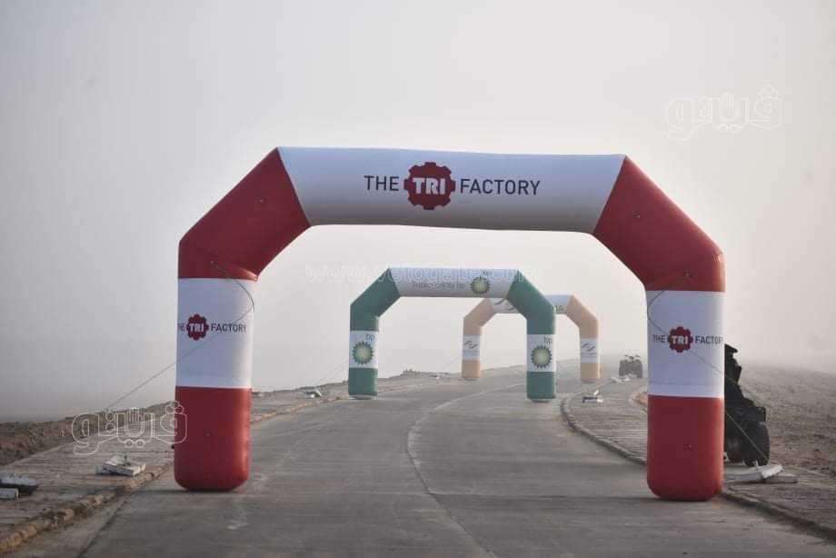  استعدادات لانطلاق ماراثون الأهرامات ب ٤ آلاف مشارك (3)