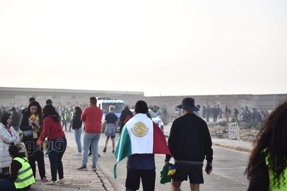  استعدادات لانطلاق ماراثون الأهرامات ب ٤ آلاف مشارك (10)