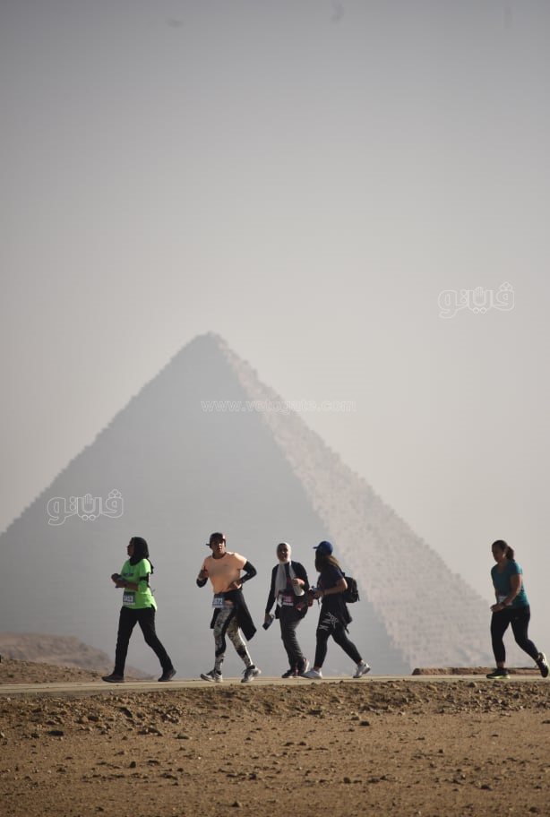 انطلاق ماراثون الأهرامات بحضور وزيري الشباب والآثار بمشاركة 4 آلاف متسابق (1)