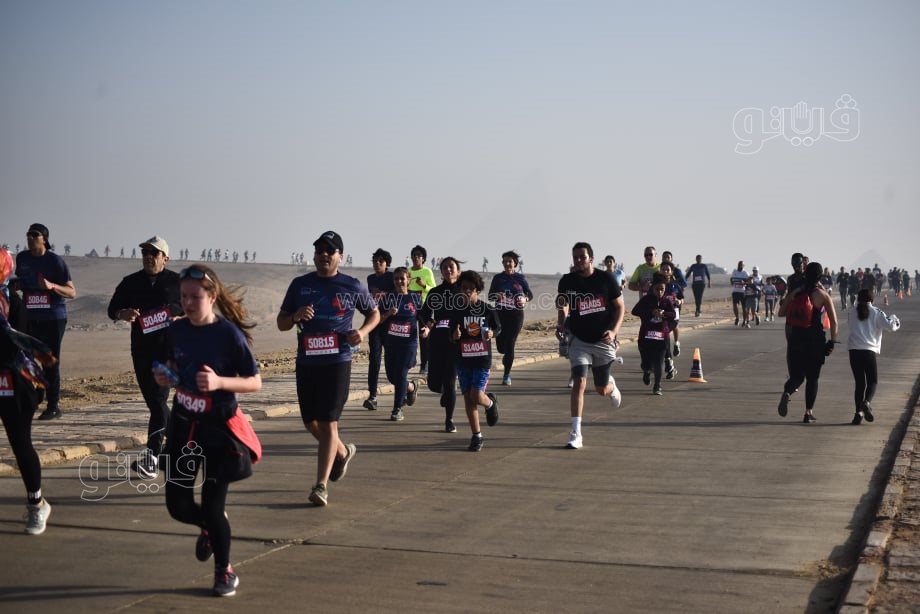 انطلاق ماراثون الأهرامات بحضور وزيري الشباب والآثار بمشاركة 4 آلاف متسابق (7)