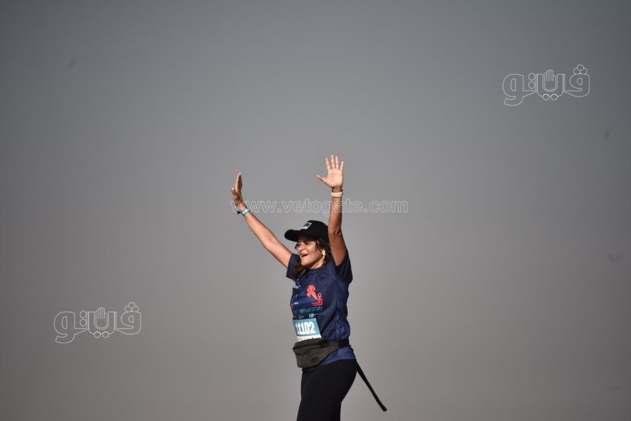 الجميلات يتصدرن المشهد في نصف ماراثون الأهرامات (4)