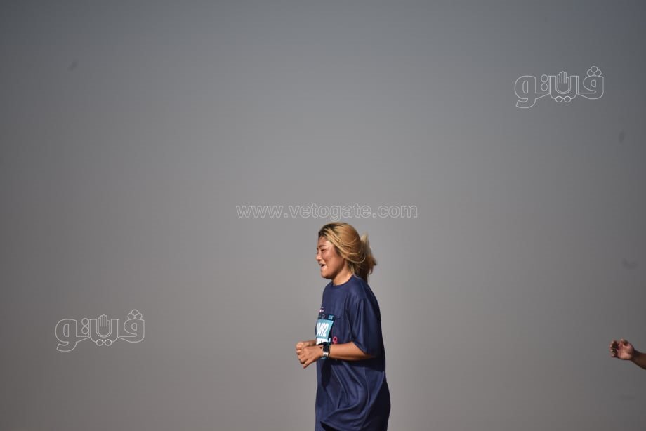 الجميلات يتصدرن المشهد في نصف ماراثون الأهرامات (9)