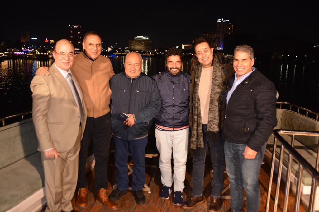 حميد الشاعري يحتفل بأول البوم لحكيم (10)