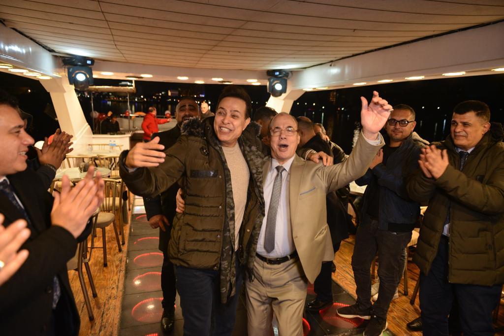 حميد الشاعري يحتفل بأول البوم لحكيم (12)