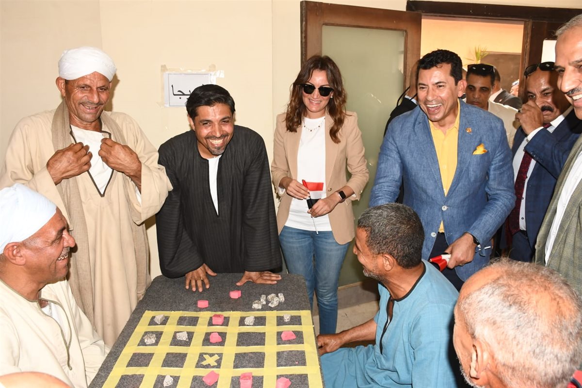 وزير الشباب والرياضة يشهد مهرجان الألعاب الشعبية والتراثية