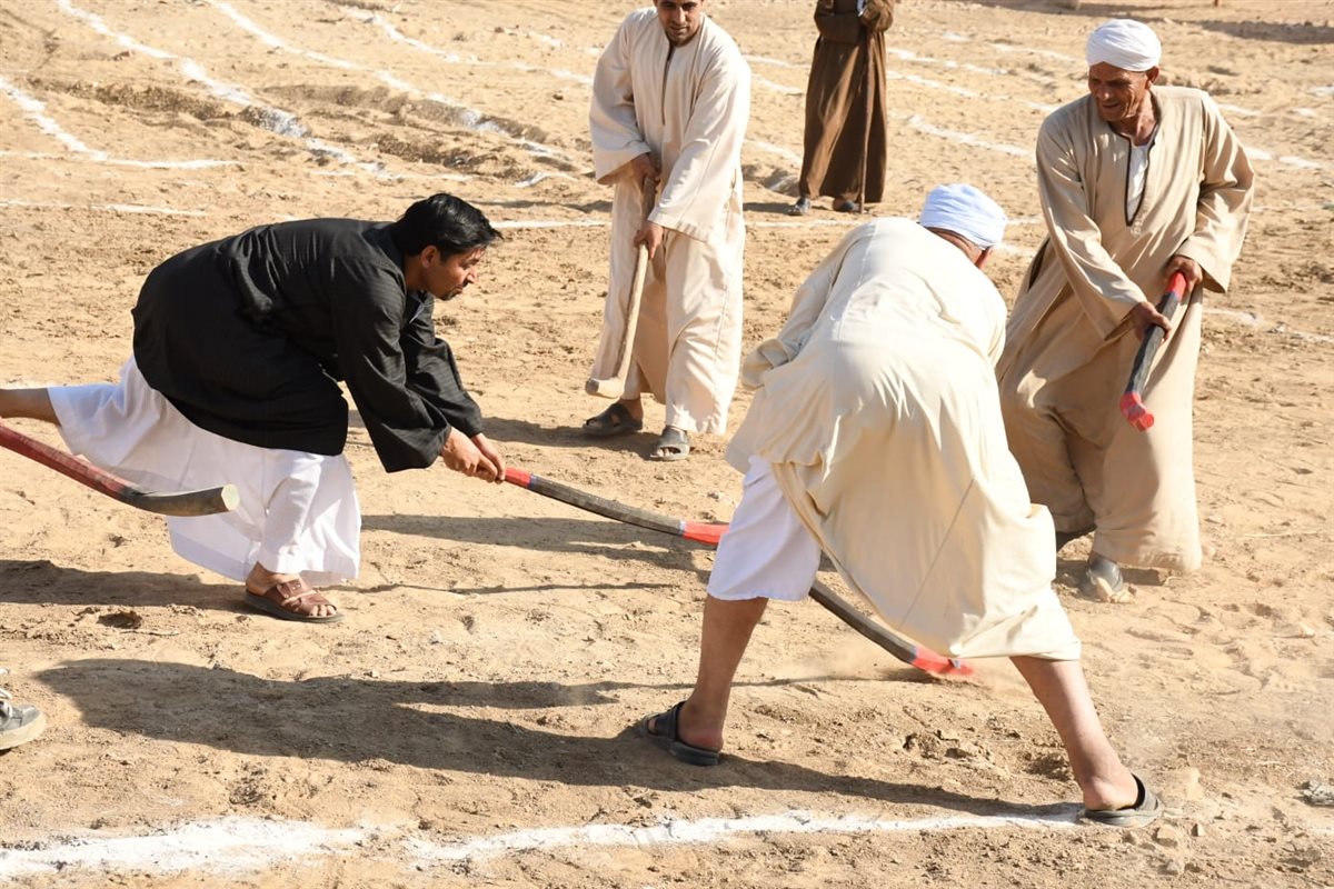 وزير الشباب والرياضة يشهد مهرجان الألعاب الشعبية والتراثية