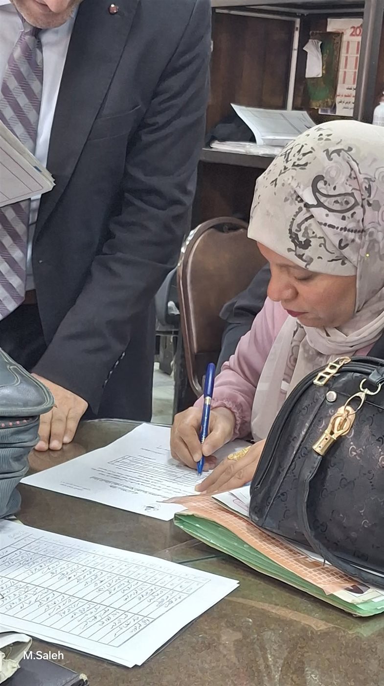 جانب من عملية التصويت، فيتو