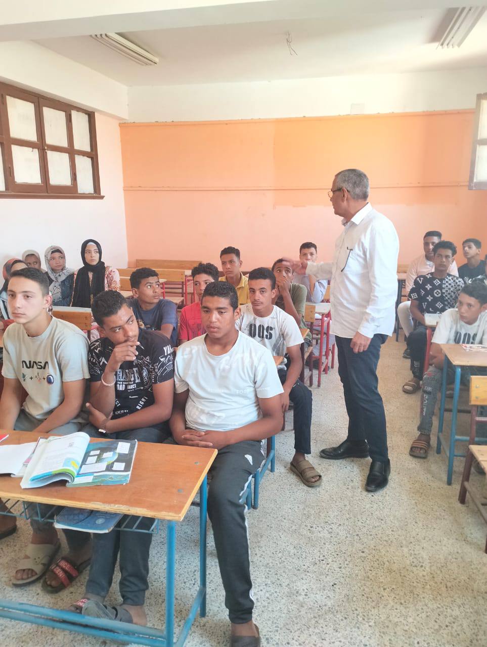 برنامج علاجي لمدرسة الرسوب الجماعي ببني سويف