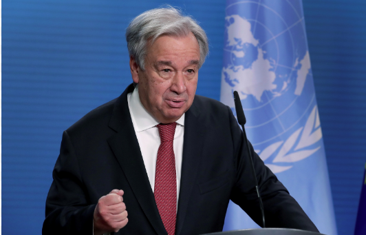 أنطونيو جوتيريش يعرب عن قلقه، فيتو