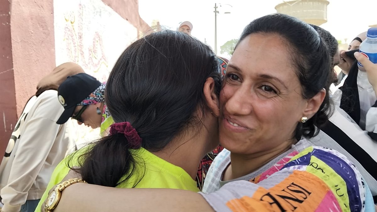 جانب من خروج الطلاب، فيتو