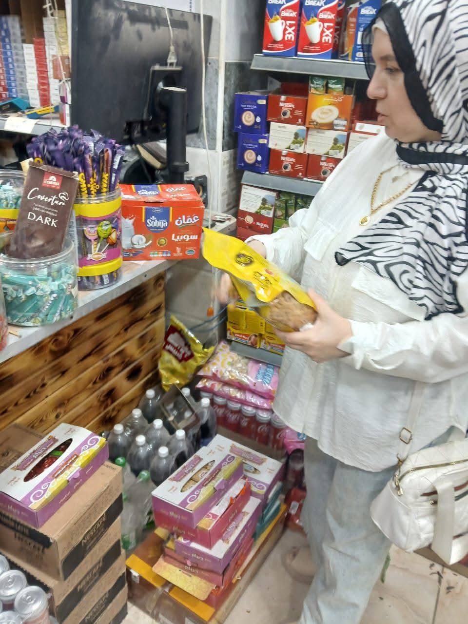 جانب من الحملات التموينية، فيتو