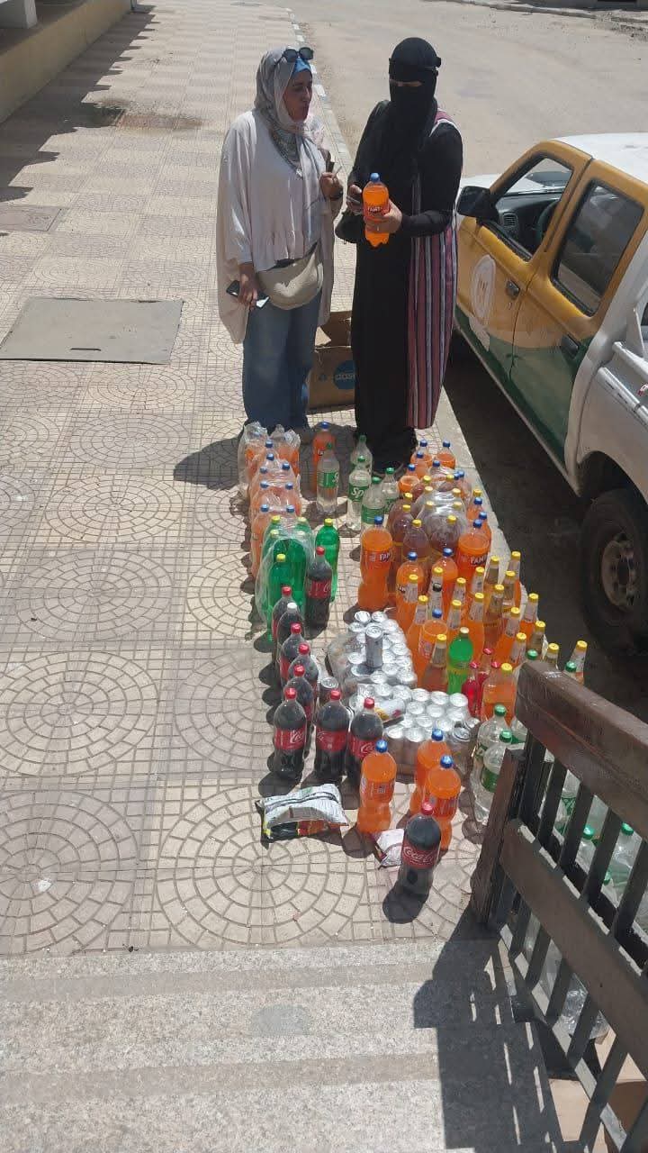 جانب من الحملات التموينية، فيتو