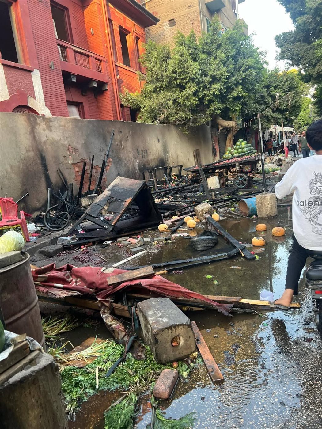 حريق الحدائق 