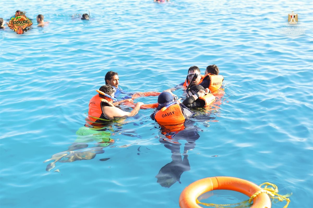 وزارة الرياضة تطلق رحلات اكتشف مصر للشباب والطلائع بمدينة دهب