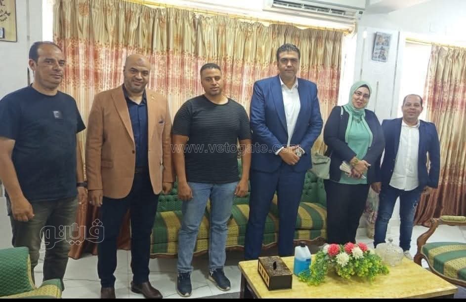 الشباب والرياضه يستقبل وفد المنطقة الازهرية ، فيتو