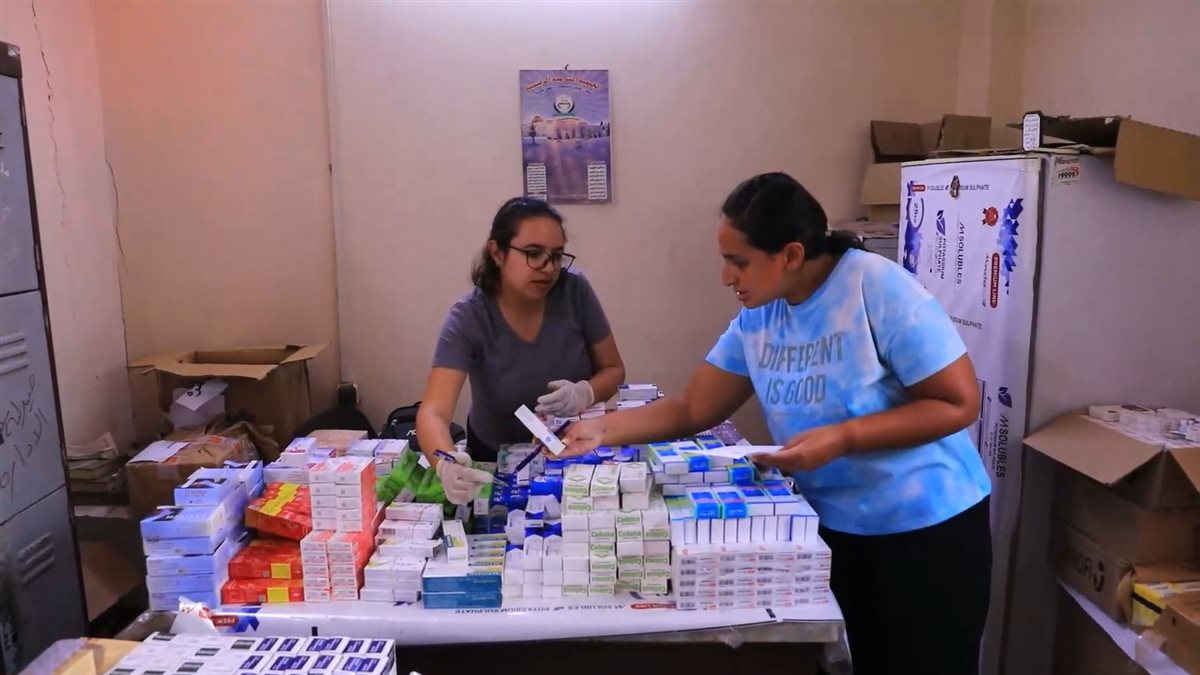 قافلة جامعة القاهرة في حي بولاق الدكرور