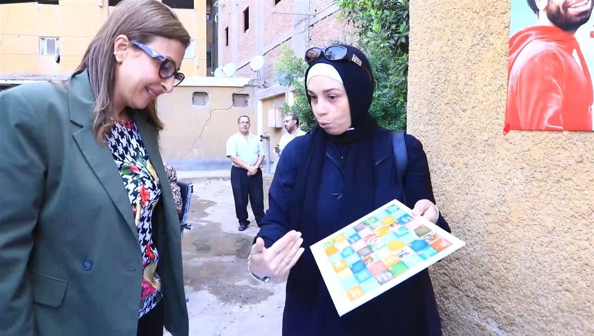 قافلة جامعة القاهرة في حي بولاق الدكرور