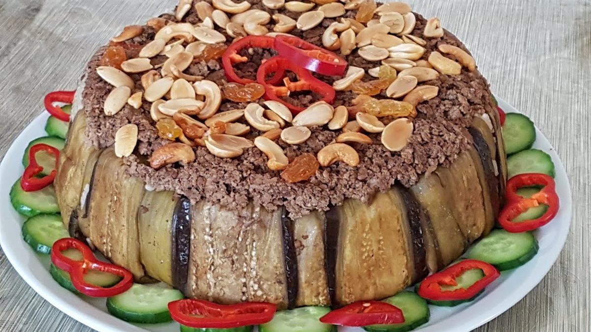 طريقة عمل مقلوبة الباذنجان 