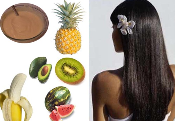 ماسكات الفواكه للشعر