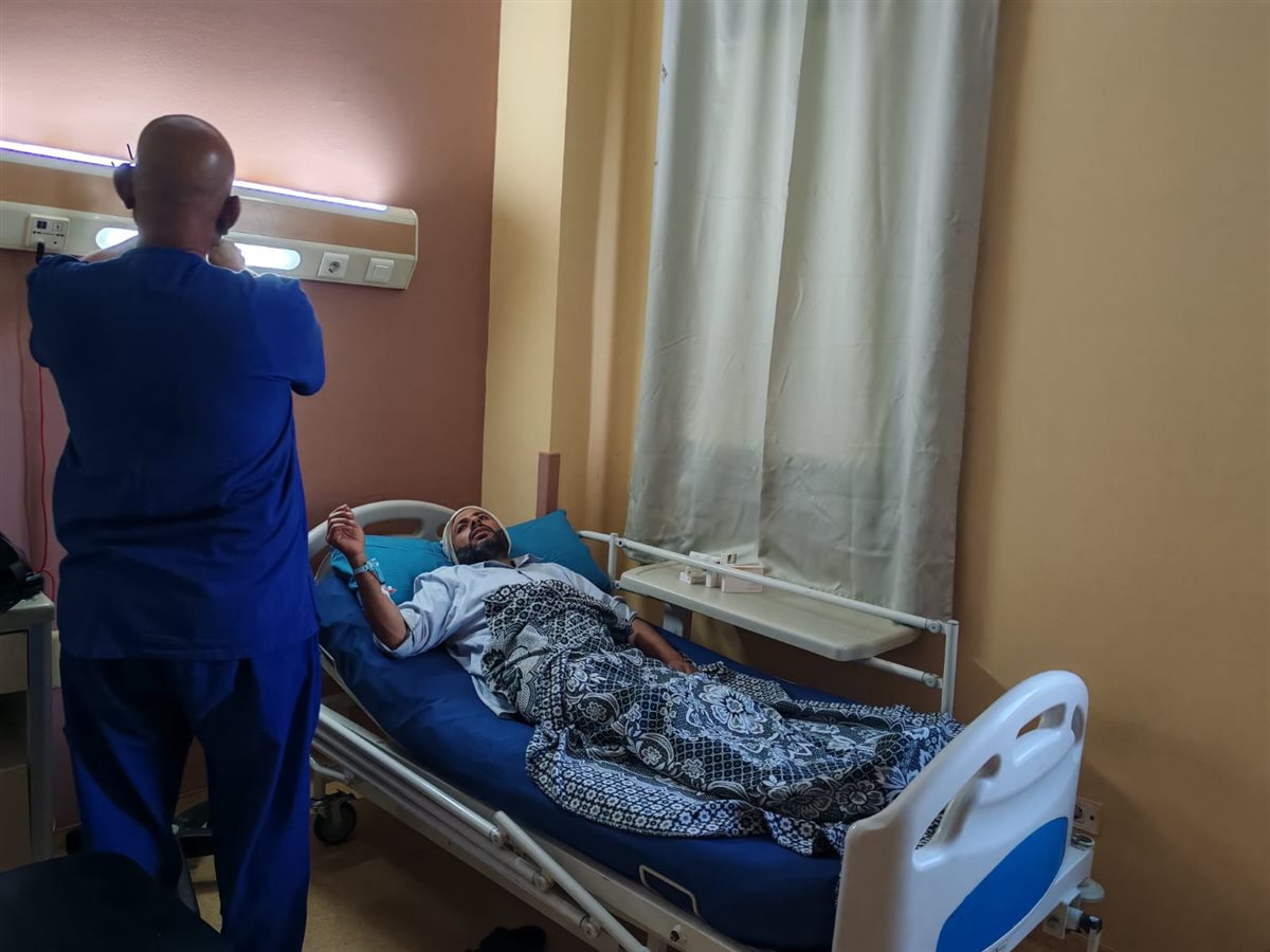 نقل فنى مزلقان الإسماعيلية للمركز الطبي لسكك حديد مصر