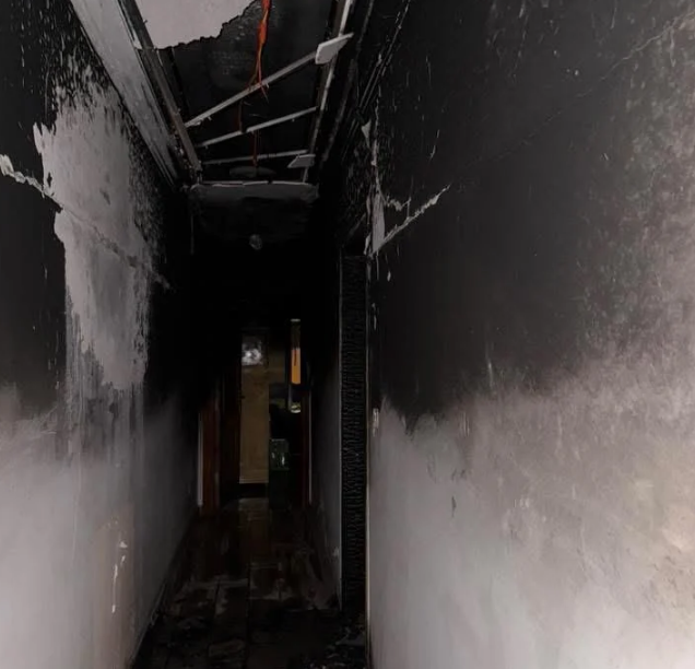 حريق شقة سكنية بالقاهرة الجديدة