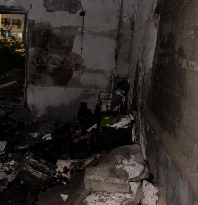 حريق شقة سكنية بالقاهرة الجديدة