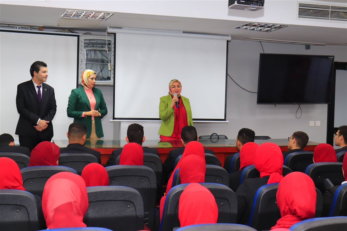 فعاليات مبادرة أنا ايضا مسئول بجامعة دمنهور، فيتو