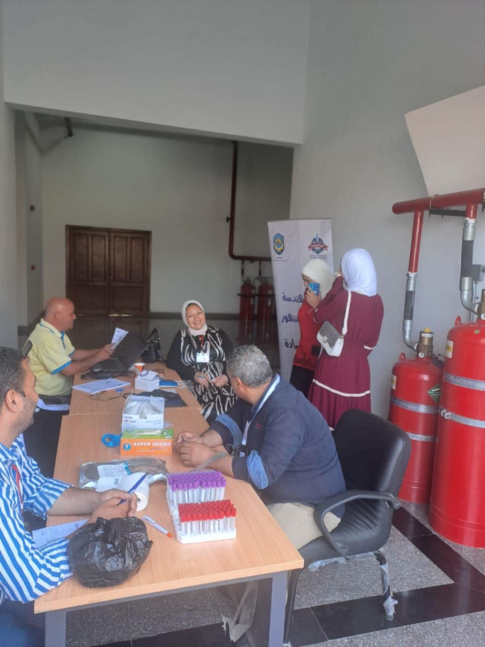 استمرار فعاليات حملة التبرع بالدم بالبحيرة، فيتو