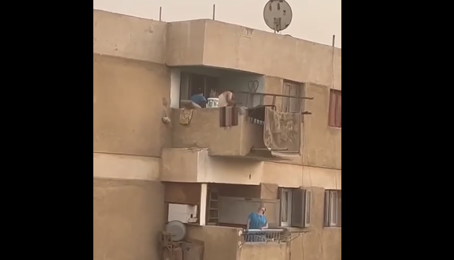 ضرب مبرح لطفل البلكونة، فيتو