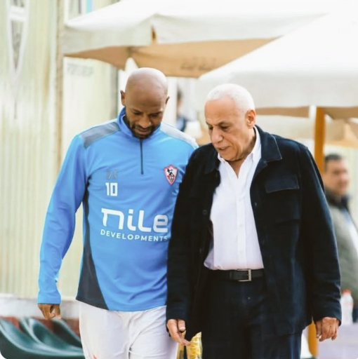 شيكابالا مع حسين لبيب، فيتو