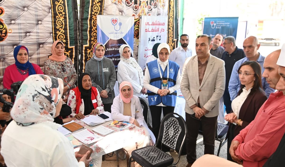محافظ البحيرة تتفقد فعاليات حملة التبرع بالدم، فيتو