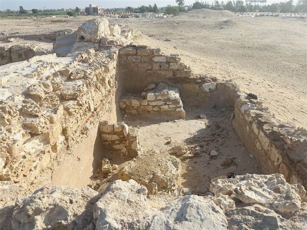 معصرة نبيذ اثرية بمحافظة البحيرة، فيتو