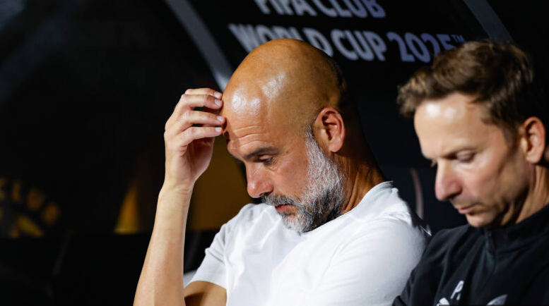 بيب جوارديولا مدرب مانشستر سيتر، فيتو